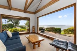 Storybook Waterfront View w/ AC, Firepit, King Bed
